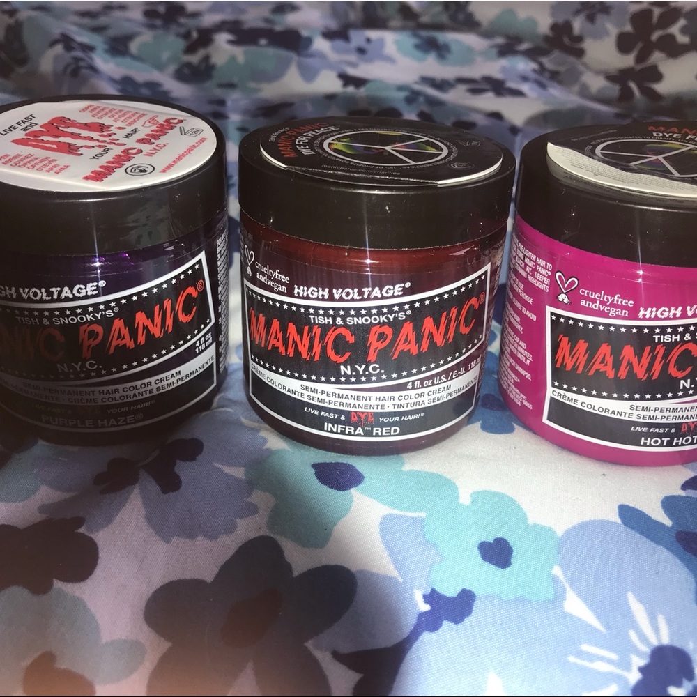 Manic panic hair dye bundle